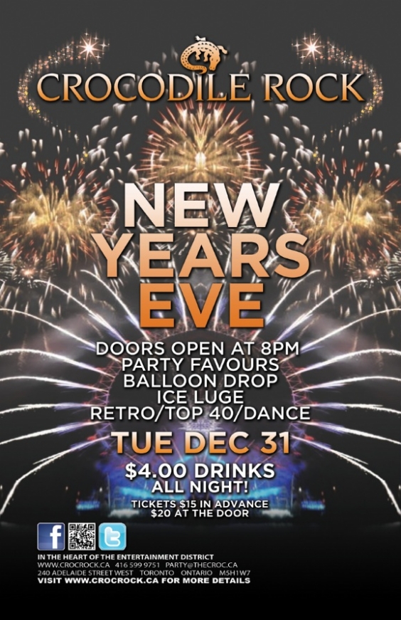 Crocodile Rock New Years Eve
