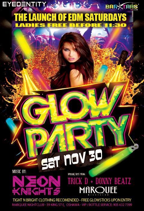 EDM Saturdays feat. Neon Knights | Ladies FREE Until 11:30pm