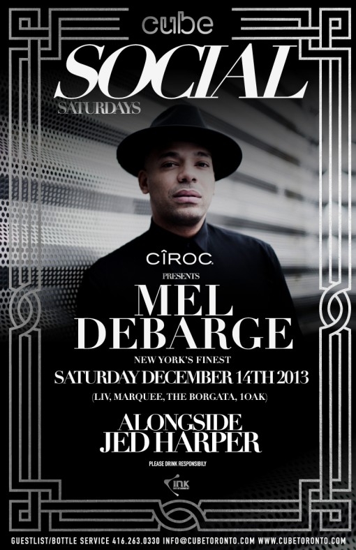 Social Saturdays Presents Mel Debarge