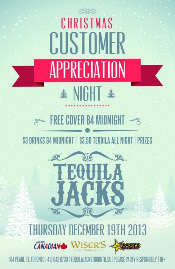 END OF EXAMS CUSTOMER APPRECIATION PARTY