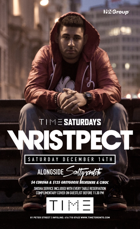 WRISTPECT AT TIME SATURDAY