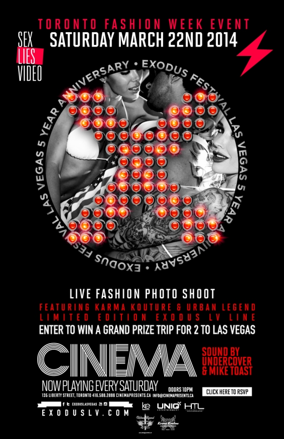 Exodus Festival - Las Vegas | Official Toronto Launch Party
