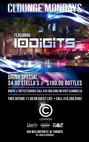 C Lounge Mondays: Each and Every Monday