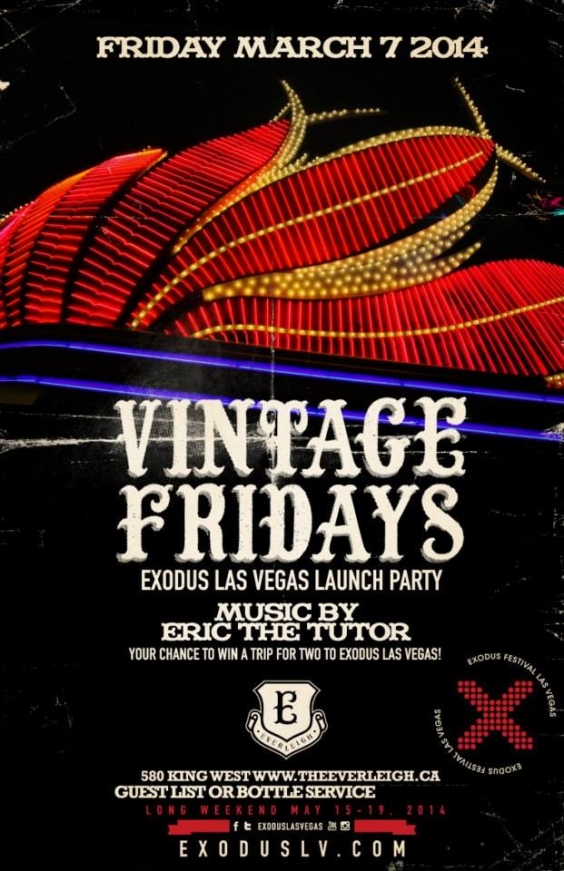 Exodus Las Vegas Launch Party