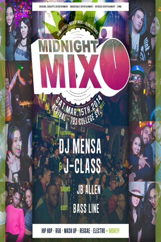 MIDNIGHT MIX MARCH ST. PATRICKS DAY WEEKEND