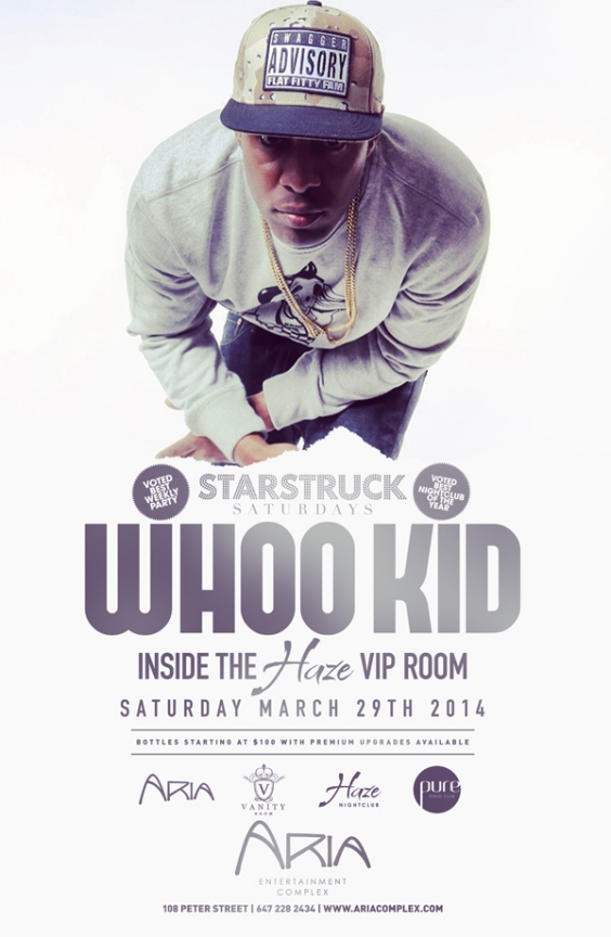 WHOO KID AT ARIA SATURDAY
