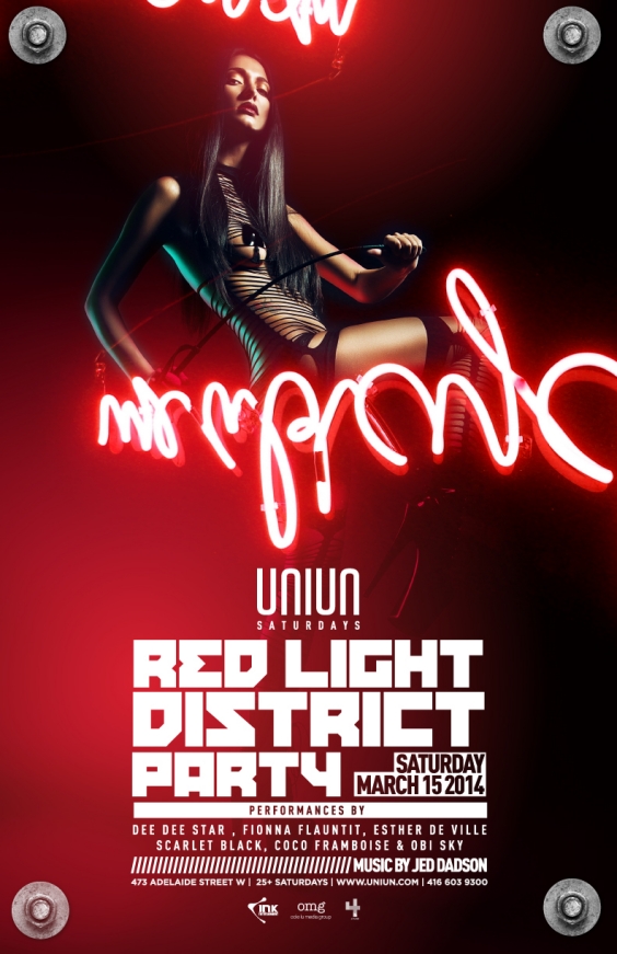 Unite Saturdays Presents Red Light District