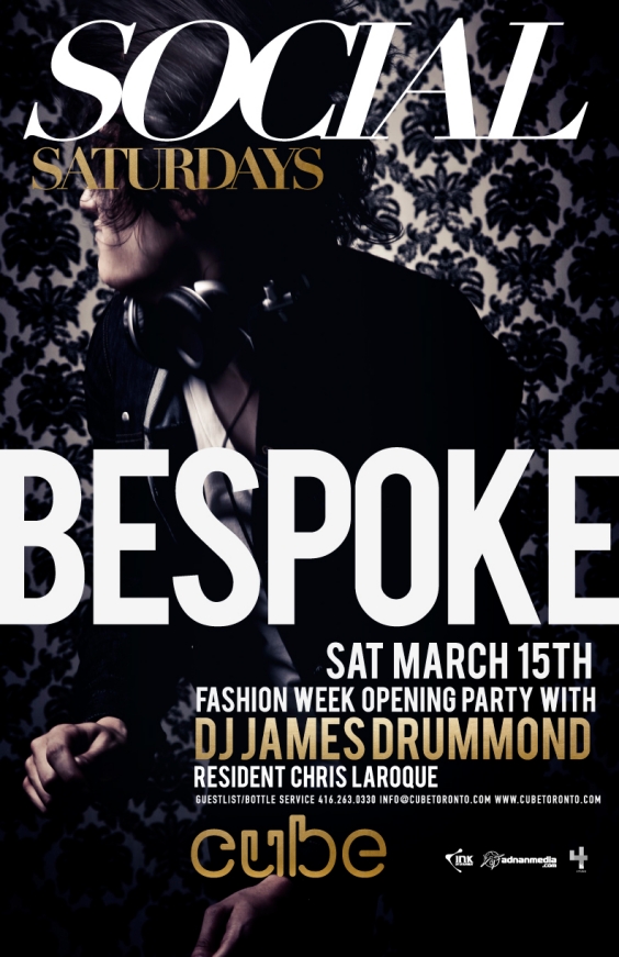 Social Saturdays Presents Bespoke