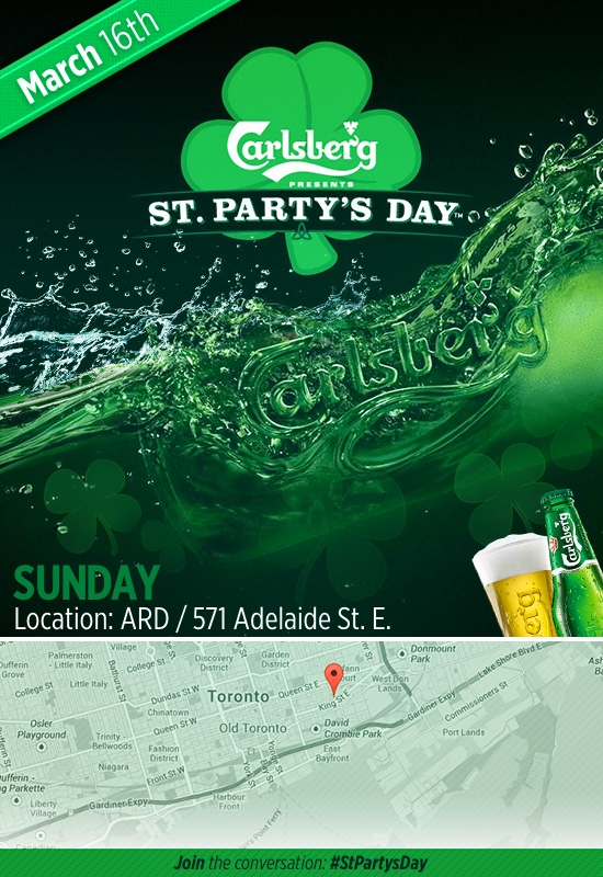 St. Party's Day Toronto (Sunday)