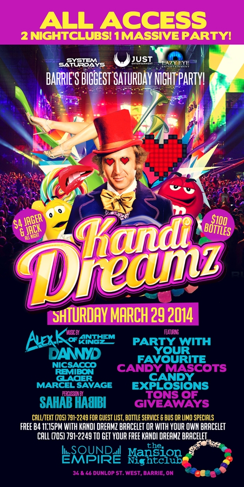 KANDI DREAMZ SAT MARCH 29TH