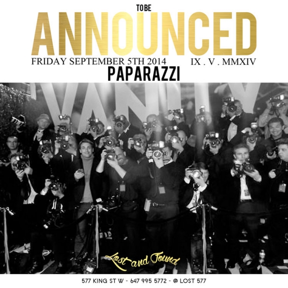 To Be Announced - Friday April 25th - Lost And Found