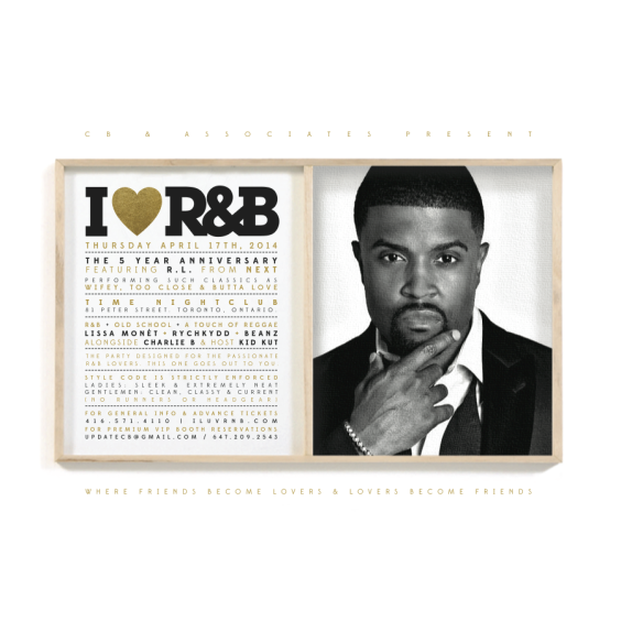 I ❤ R&B - 5 Year Anniversary At Time TOronto