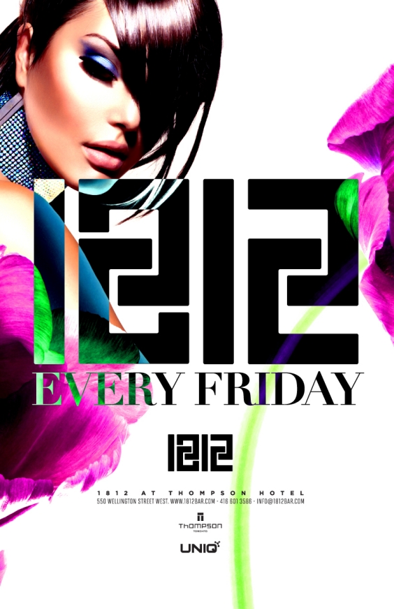1812 Fridays: Each and every Friday