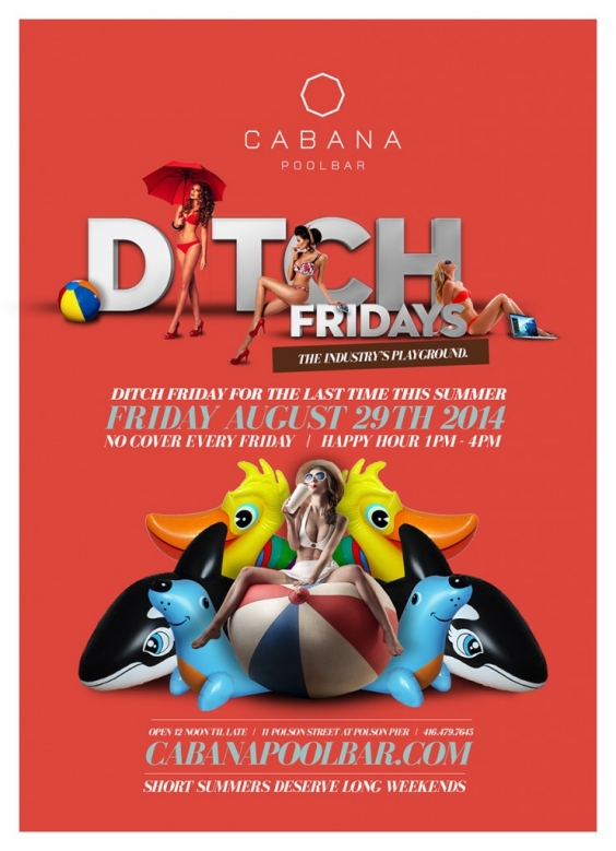 Ditch Fridays Bottle Service Package