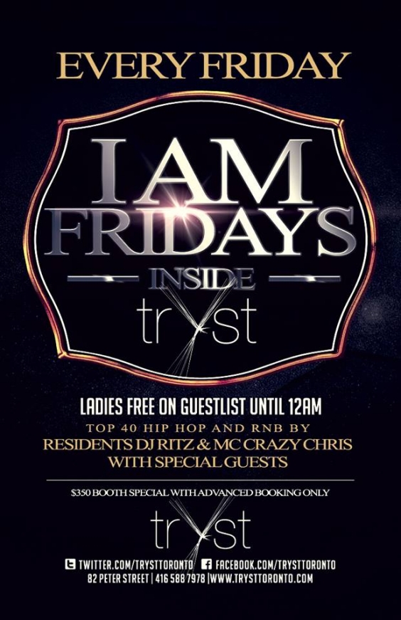 MOVED TO TRYST NIGHTCLUB