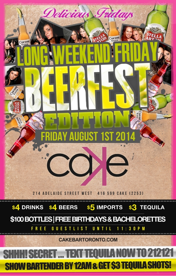 Long Weekend Friday BEERFEST!