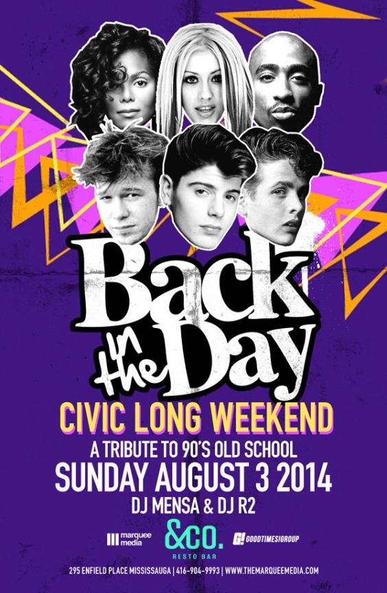 BACK IN THE DAY 90's PARTY | CIVIC LONG WEEKEND