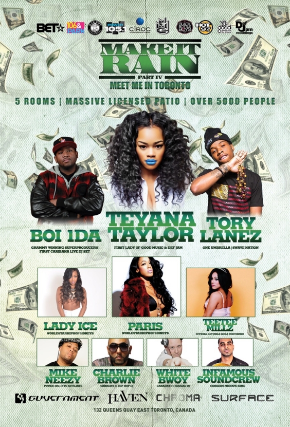 Make it Rain | Caribana Friday