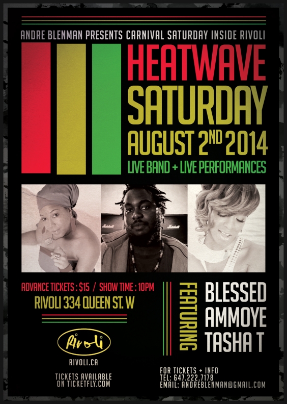 Heatwave::Carnival Edition ft. Blessed, Ammoye & Tasha T