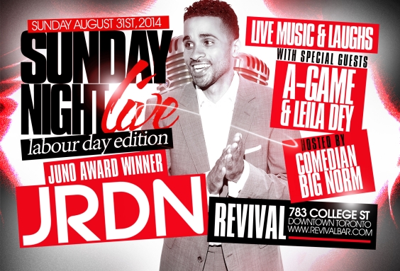 Sunday Night Live ft. JRDN, A-GAME, LEILA DEY & BIG NORM