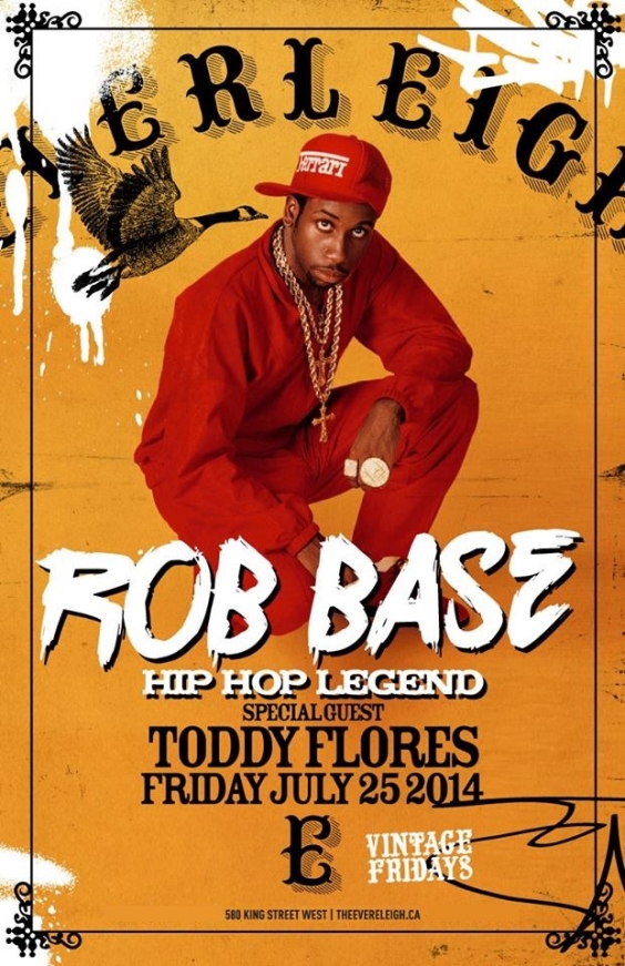 Hip Hop Legend Rob Base - Classic Hip Hop