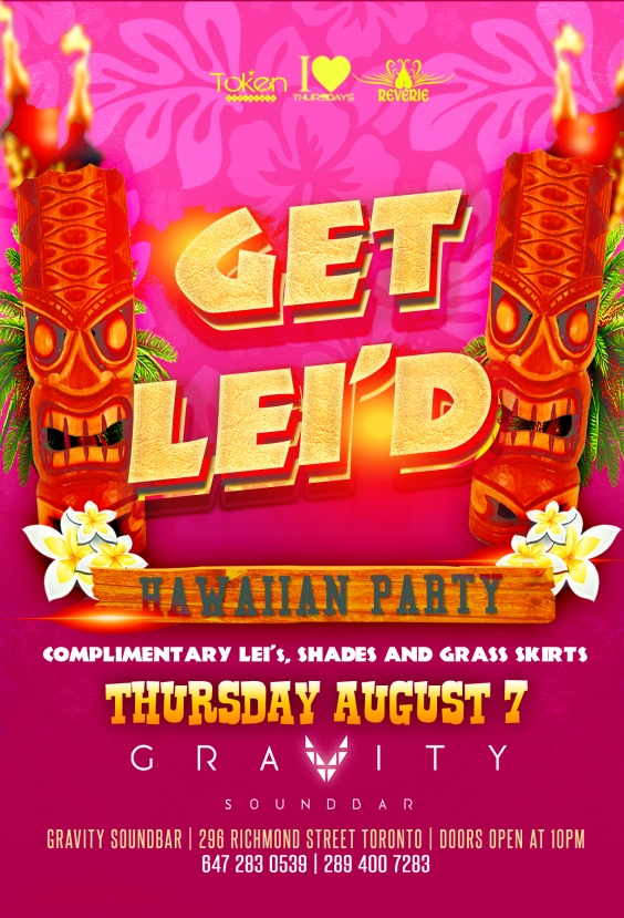 Gravity Thursdays | Get Lei'd