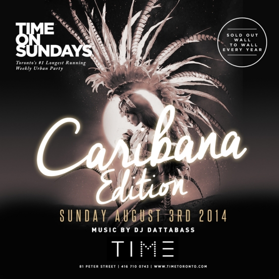 TIME ON SUNDAYS CARIBANA EDITION