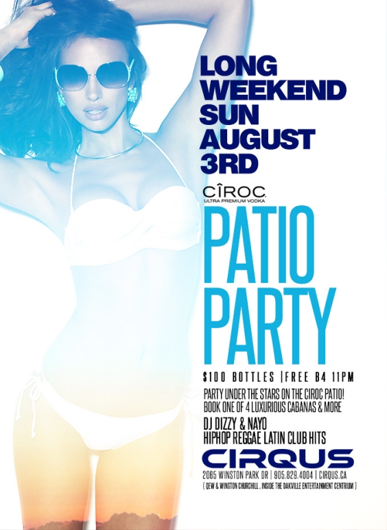 LongWeekend Patio Party