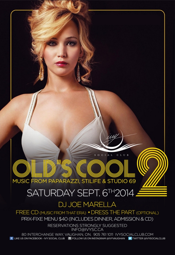 VIP BOTTLE SERVICE - OLD's COOL 2