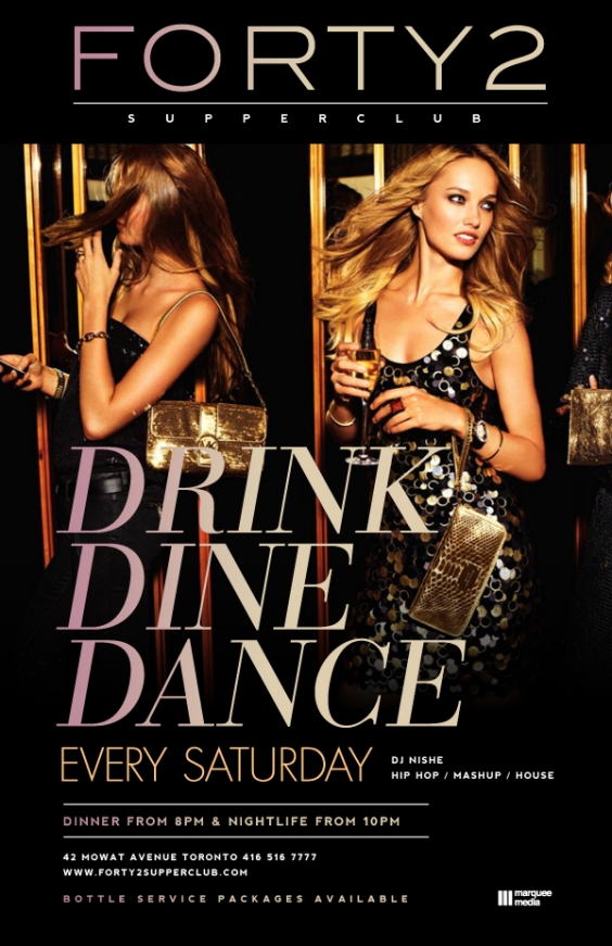 TORONTO'S BEST BOTTLE SERVICE PACKAGE