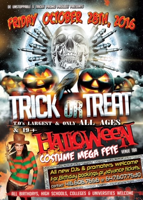 Trick or Treat | All Ages Halloween Costume Mega Fete