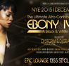 EBONY & IVORY - The Ultimate Afro-Caribbean NYE 2015 Party