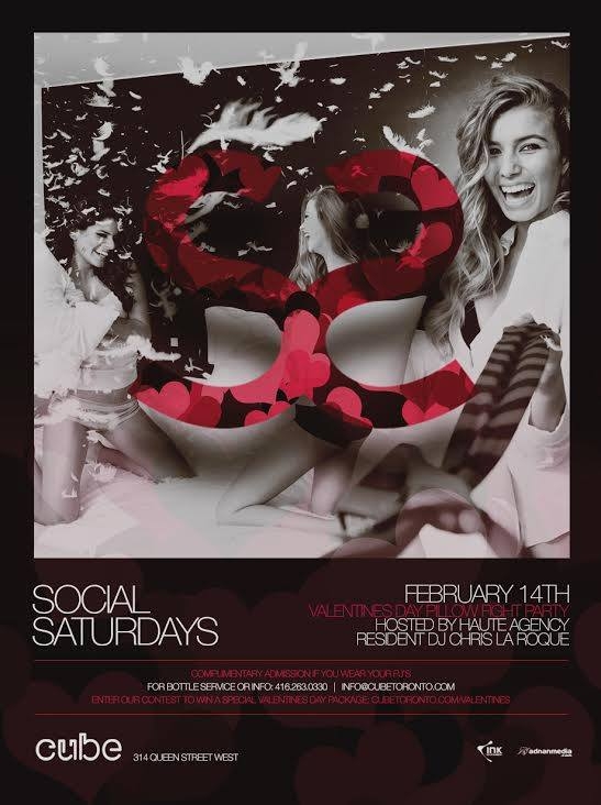 SOCIAL SATURDAYS PRESENTS VALENTINES DAY PILLOW FIGHT PARTY