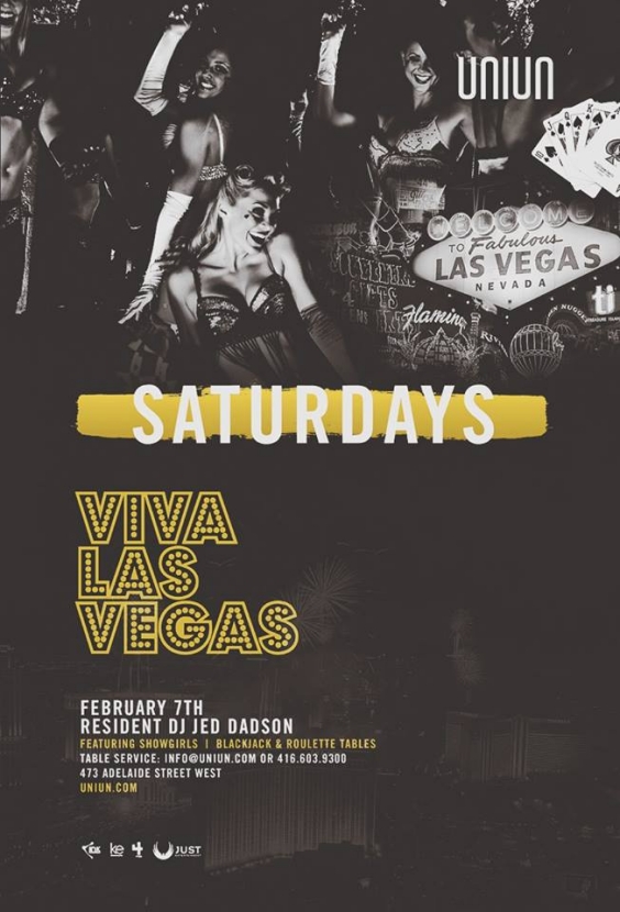 UNIUN SATURDAYS PRESENTS VIVA LAS VEGAS