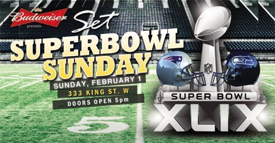 BUDWEISER presents: #SUPERBOWLSUNDAY ★ GAMEDAY at #SETonKing!!