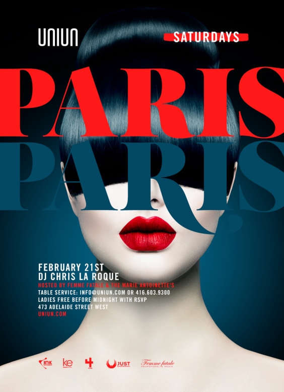 SOCIAL SATURDAYS PRESENTS PARIS