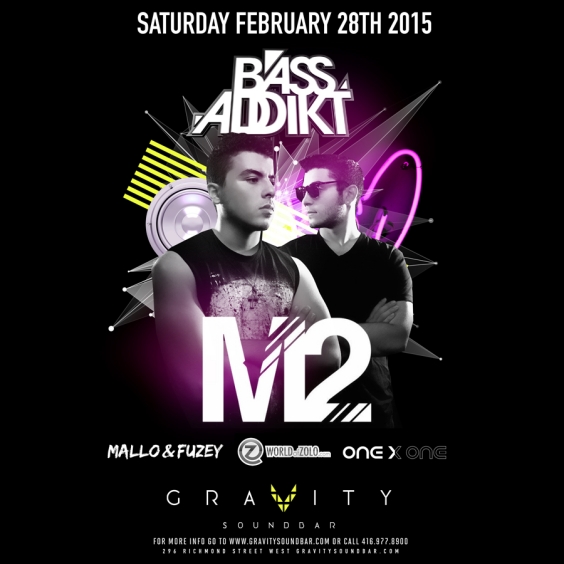 BASS ADDIKT SATURDAYS - FEATURING M2