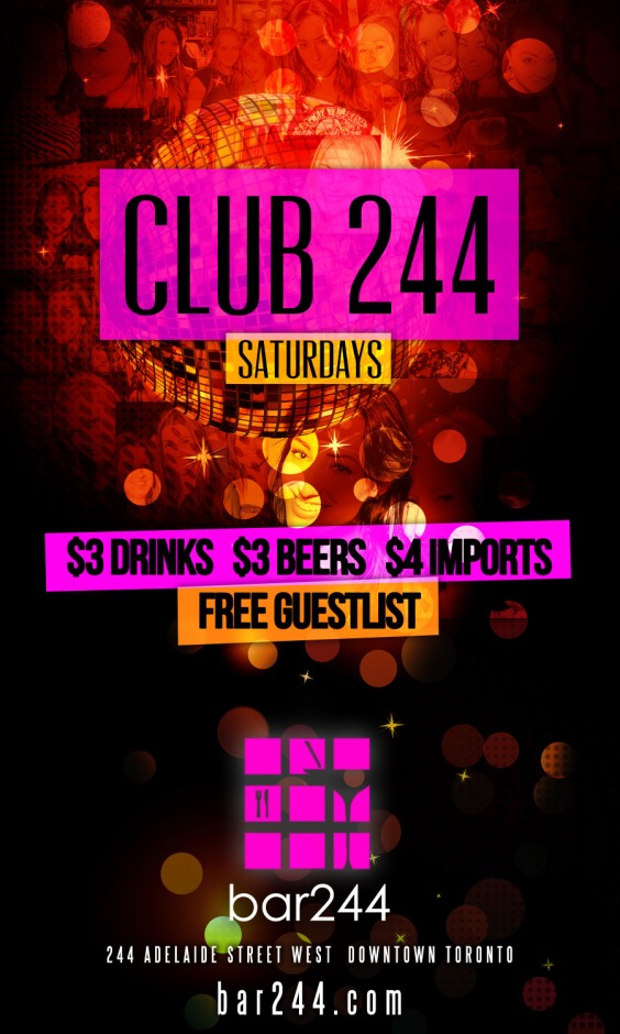 Club244 Saturdays