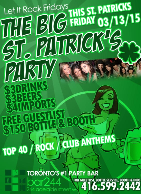 The Big St Patricks Party