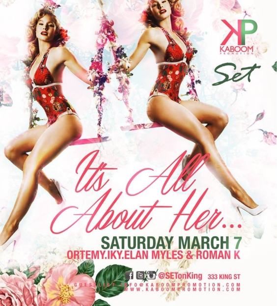 IT'S ALL ABOUT HER ~ Women's Day Weekend Celebration March 7th | #SETonKing