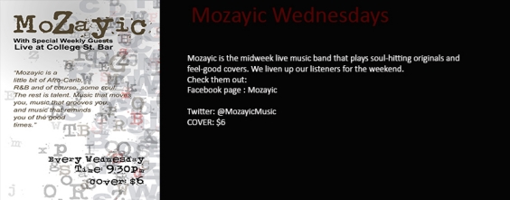 Mozayic Wednesdys
