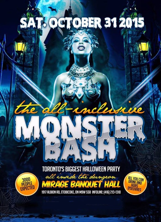 Monster Bash All Inclusive Halloween Party