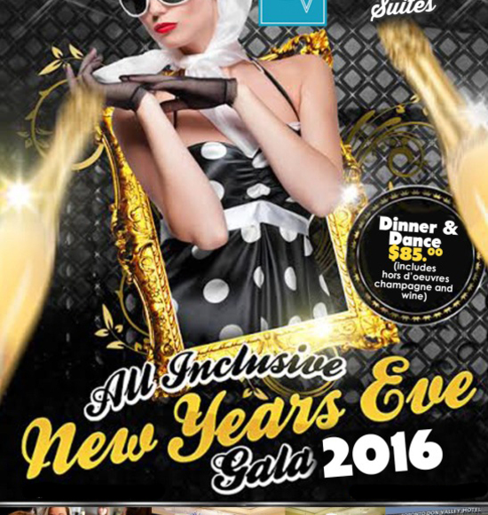 All Inclusive New Years Eve Gala 2016