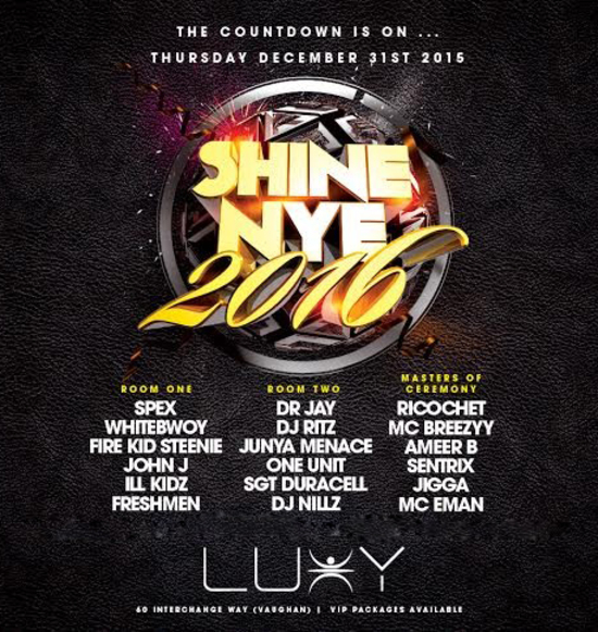 Shine NYE 2016