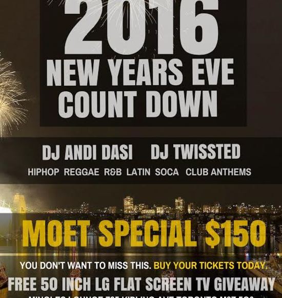 2016 New Years Count Down @ Mingles Lounge