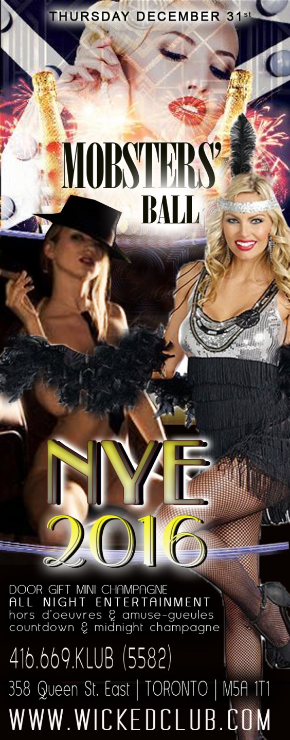 NYE 2016 Mobsters Ball