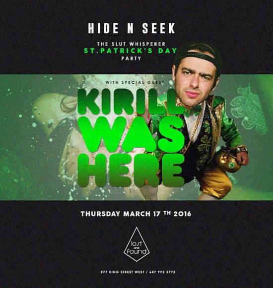 Lost & Found's St Patricks Day Party