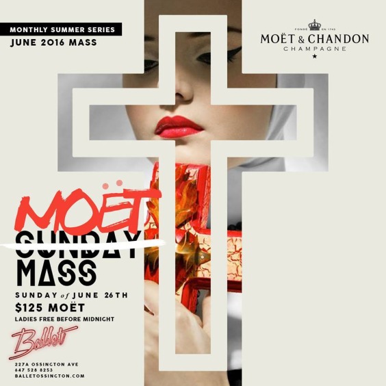 Moet Mass Sundays