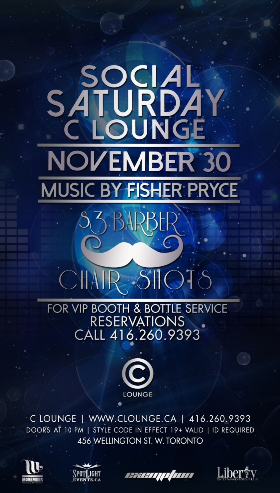 SOCIAL SATURDAYS @ C LOUNGE