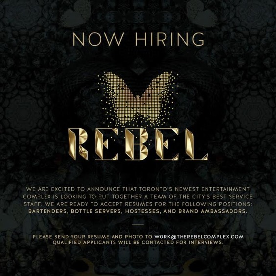 Rebel Now Hiring!